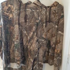 2 realtree camo hoodies